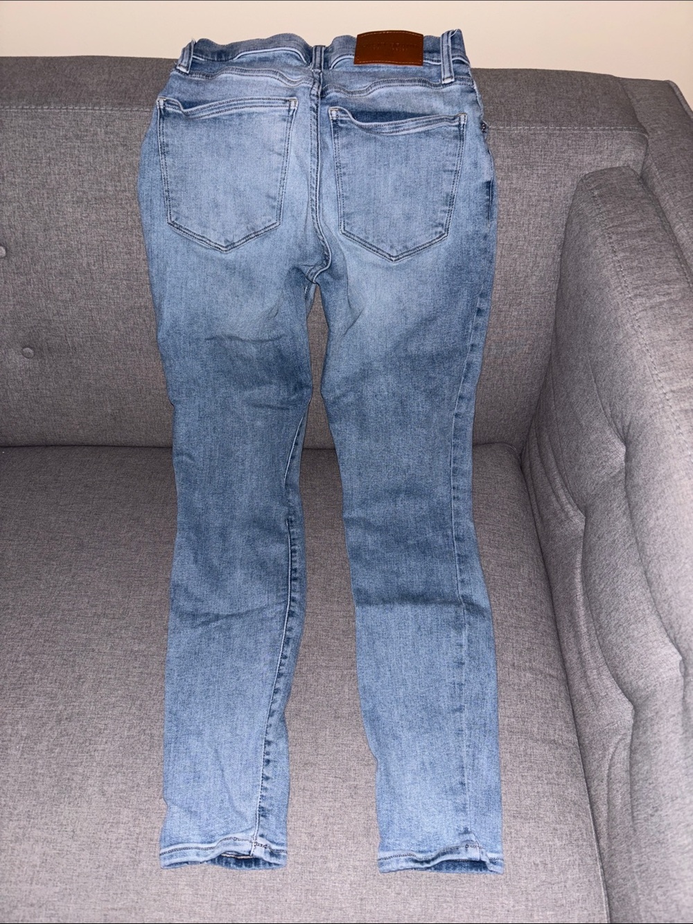 Lucky Brand women’s size 2 Washed Blue Bridgette high Rise skinny jeans - Picture 5 of 15